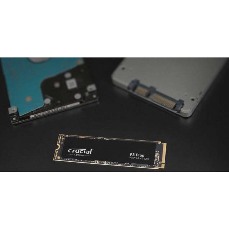 Crucial P3 Plus CT2000P3PSSD8 2 TB Solid State Drive - M.2 2280 Internal - PCI Express NVMe (PCI Express NVMe 4.0 x4)