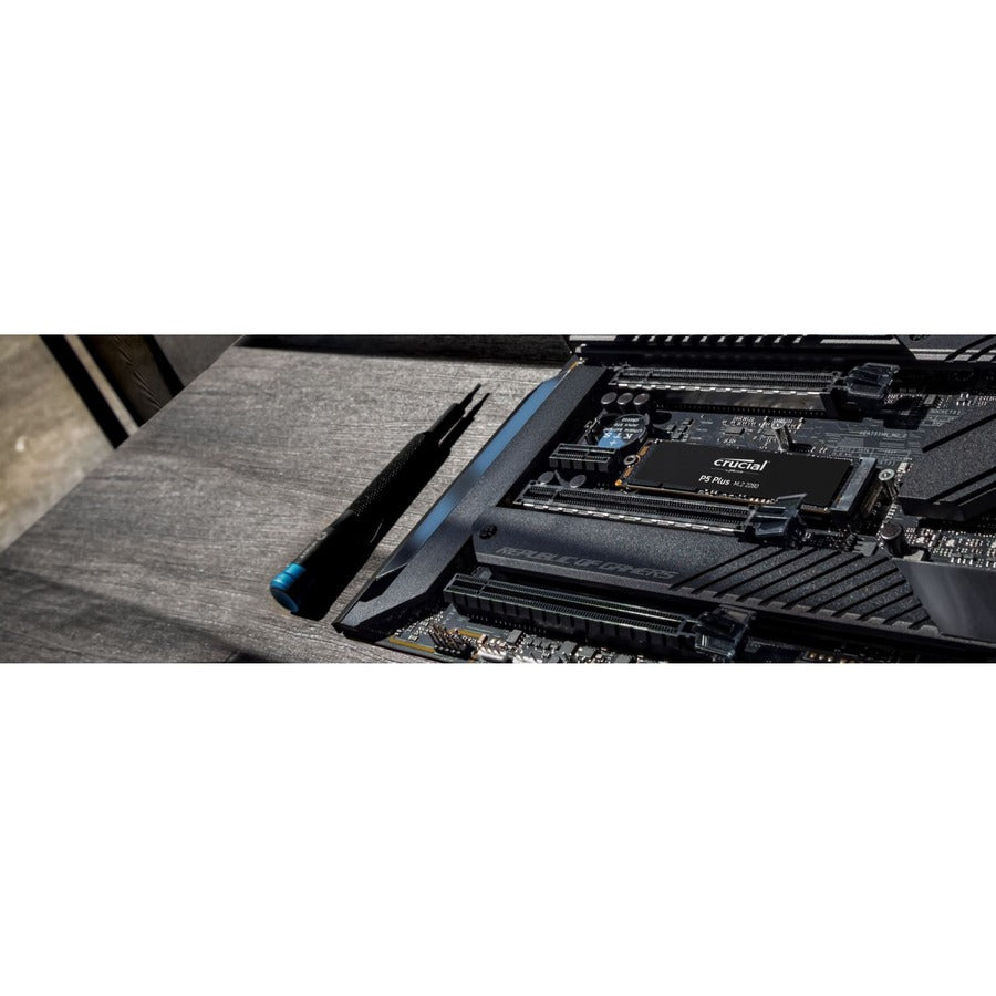 Crucial P5 Plus CT500P5PSSD8 500 GB Solid State Drive - M.2 2280 Internal - PCI Express NVMe (PCI Express NVMe 4.0 x4)