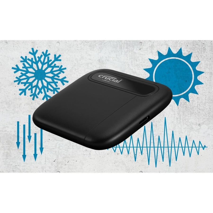 Crucial X6 4 TB Portable Solid State Drive - Internal CT4000X6SSD9