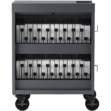 Cube Cart 36Ac Tangerine,Ac Charge 1.24In W Slots