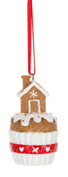 Cupcake Ornament -