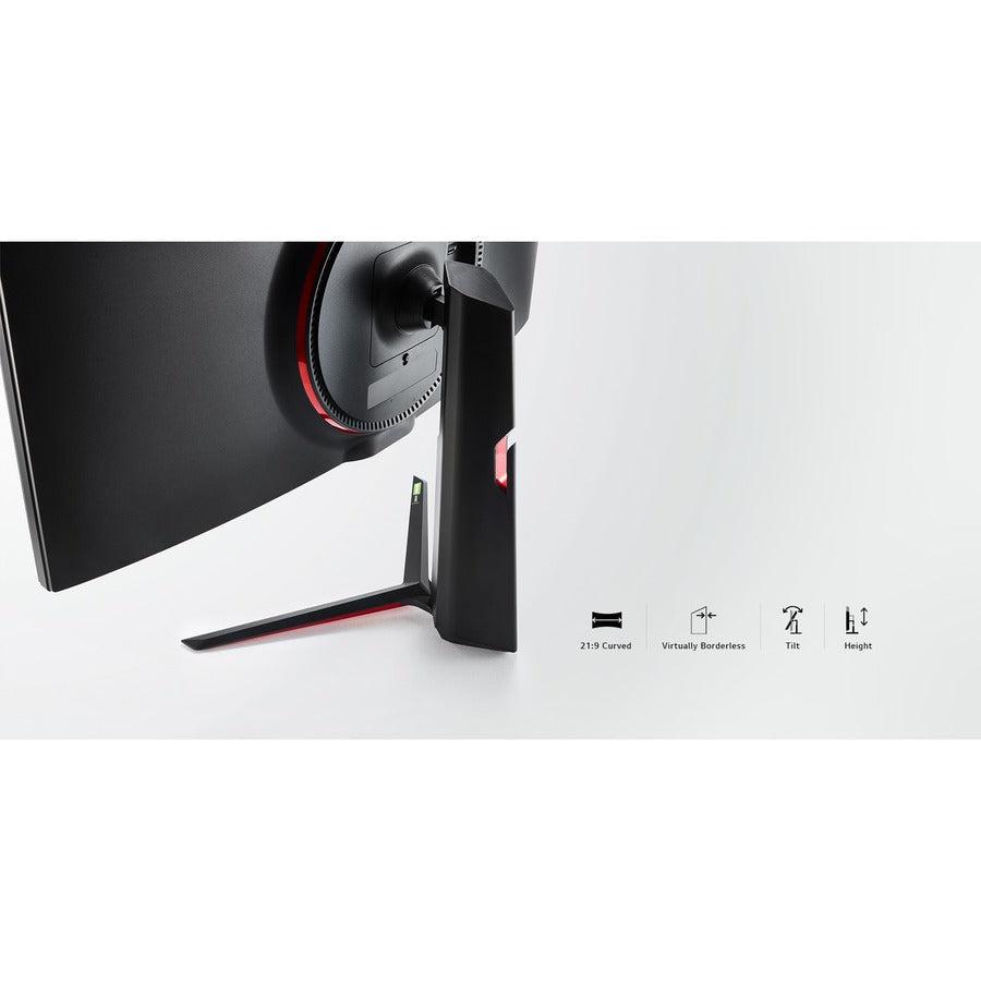 Curved Gaming Monitor - LG 34GN85B-B UltraGear 34" QHD Display | TecISoft
