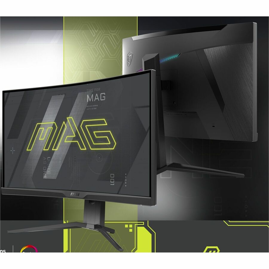 Curved Gaming Monitor - MSI MAG 275CQRF-QD 27" WQHD Display | tecisoft MAG275CQRFQD