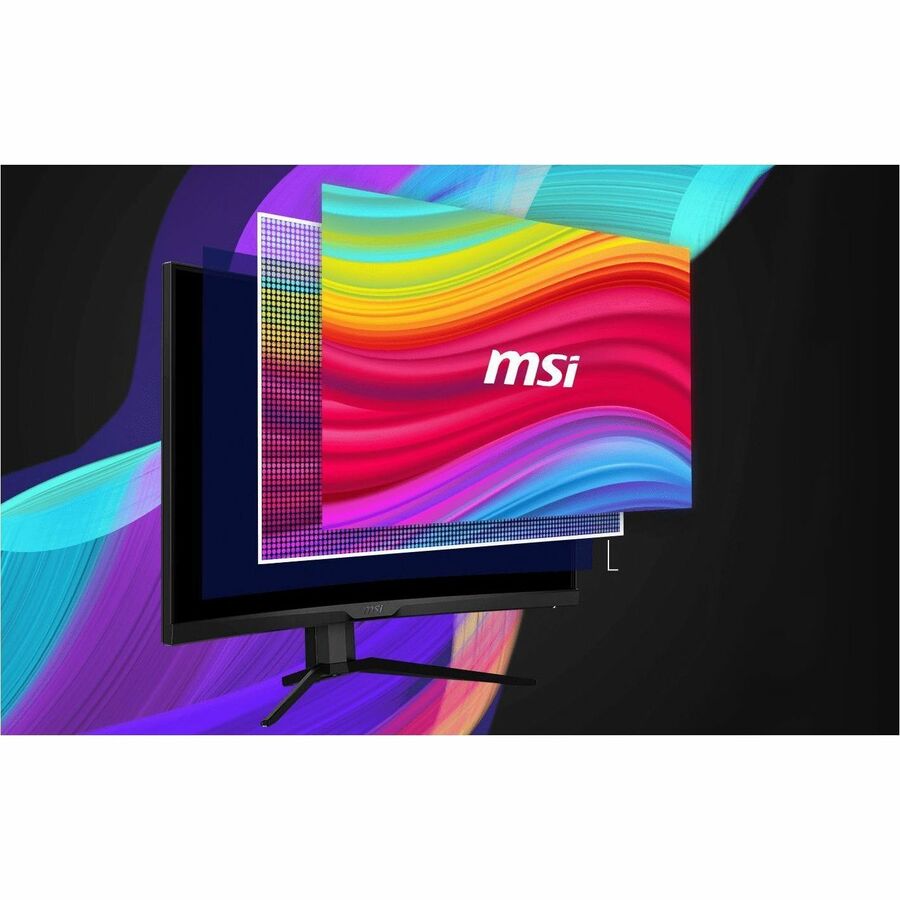 Curved Gaming Monitor - MSI MAG 275CQRF-QD 27" WQHD Display | tecisoft MAG275CQRFQD