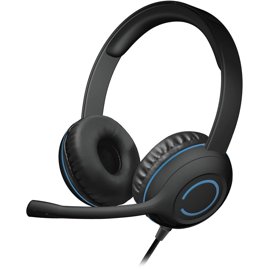 Cyber Acoustics AC-5014 USB-C Stereo Headset - TuffCord K-12 Classroom | TecISoft
