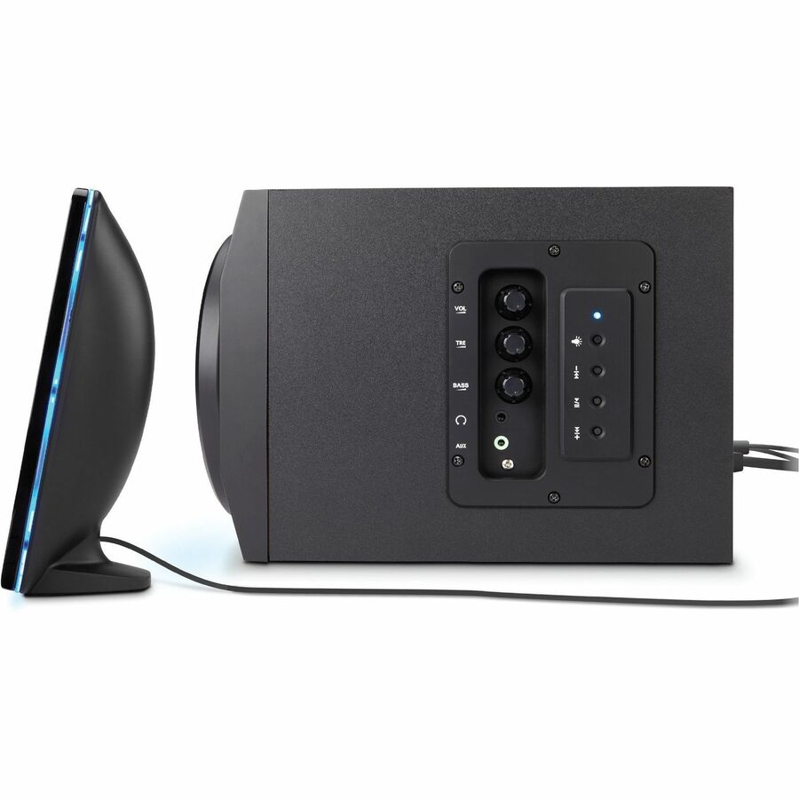 Cyber Acoustics Ca-Sp34Bt 2.1 Bluetooth Speaker System - Black