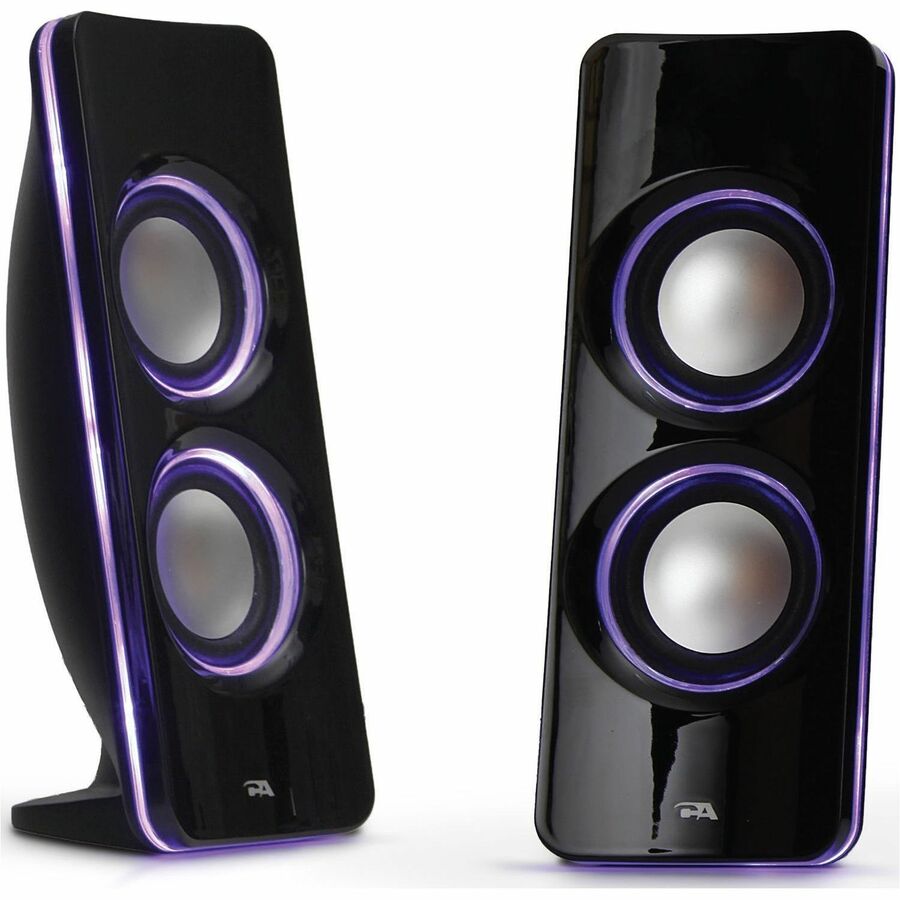 Cyber Acoustics Ca-Sp34Bt 2.1 Bluetooth Speaker System - Black