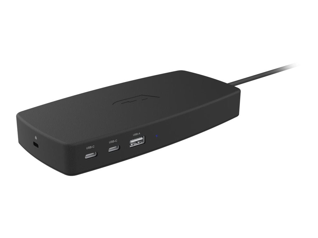 Cyber Acoustics Essential DS-6000 - Docking station - for notebook - USB-C 3.2 Gen 2 / Thunderbolt 3 - 3 x HDMI - 1GbE -