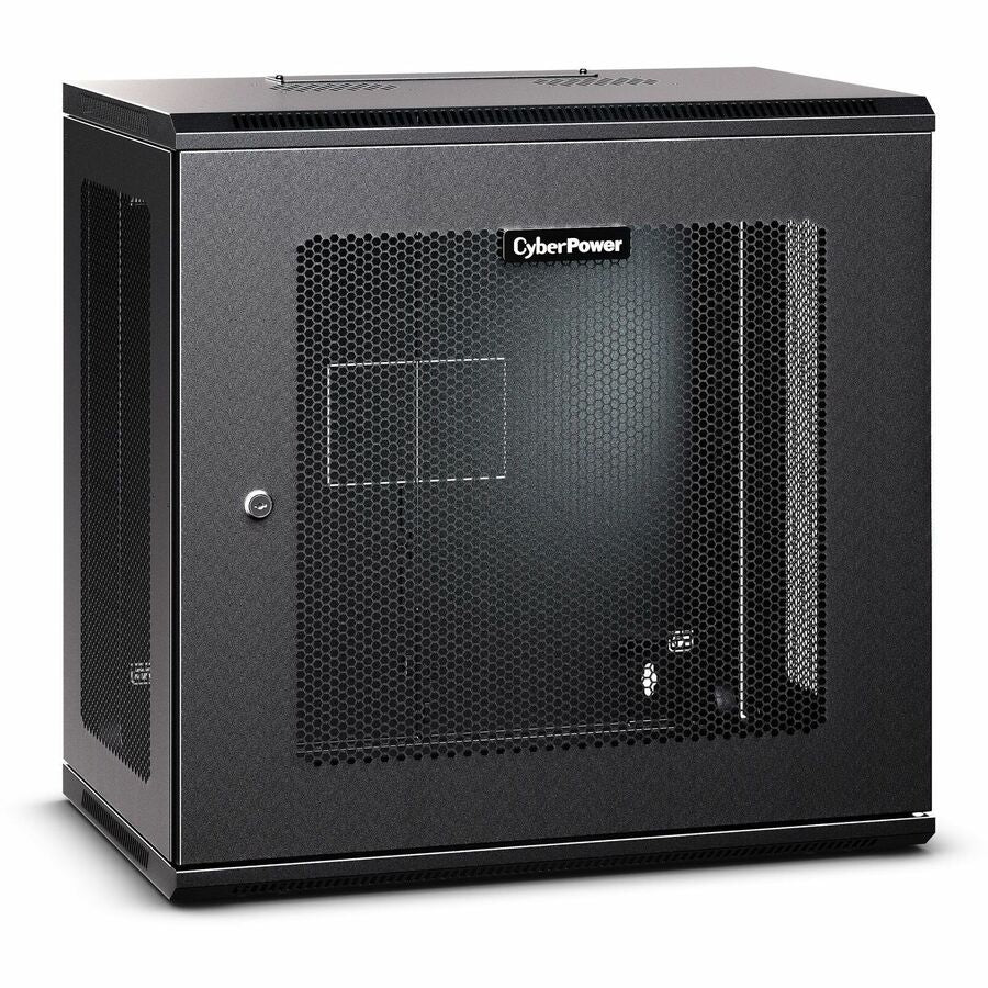 CyberPower CR12U61003 Wall Mount Enclosure - For Switch, Patch Panel - 12U Rack Height -