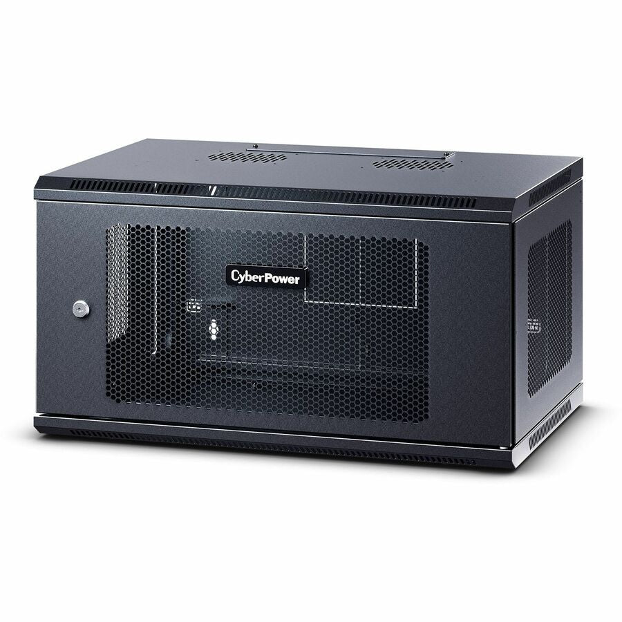 CyberPower CR6U61003 Wall Mount Enclosure - For Switch, Patch Panel - 6U Rack Height -