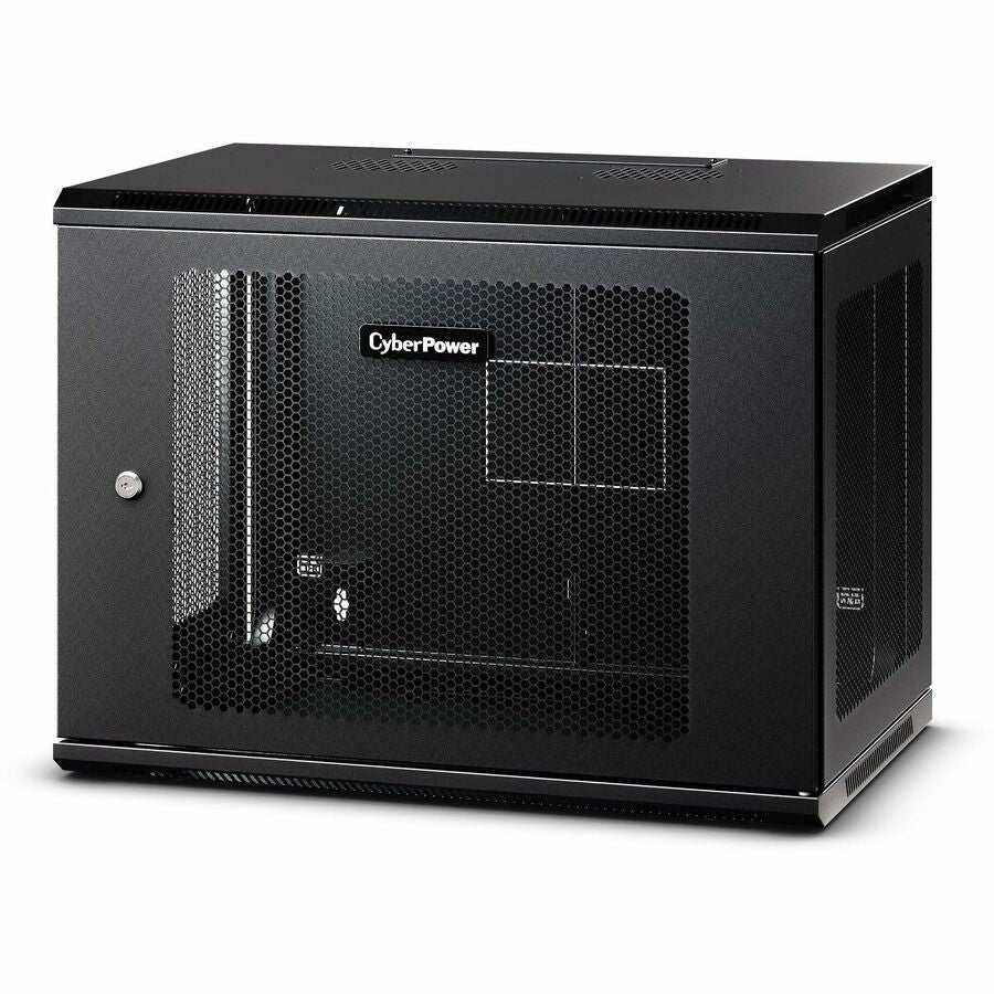 CyberPower CR9U61003 Wall Mount Enclosure - For Switch, Patch Panel - 9U Rack Height -