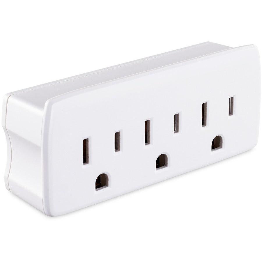 CyberPower GT3W Straight Outlet Adapter - 3 - NEMA 5-15R Outlet(s), NEMA 5-15P Plug Type,