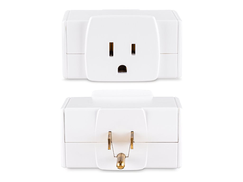 CyberPower GT3WT - Socket splitter - AC 125 V - 1875 Watt - input: NEMA 5-15P - output connectors: 3 (power NEMA 5-15R) - white