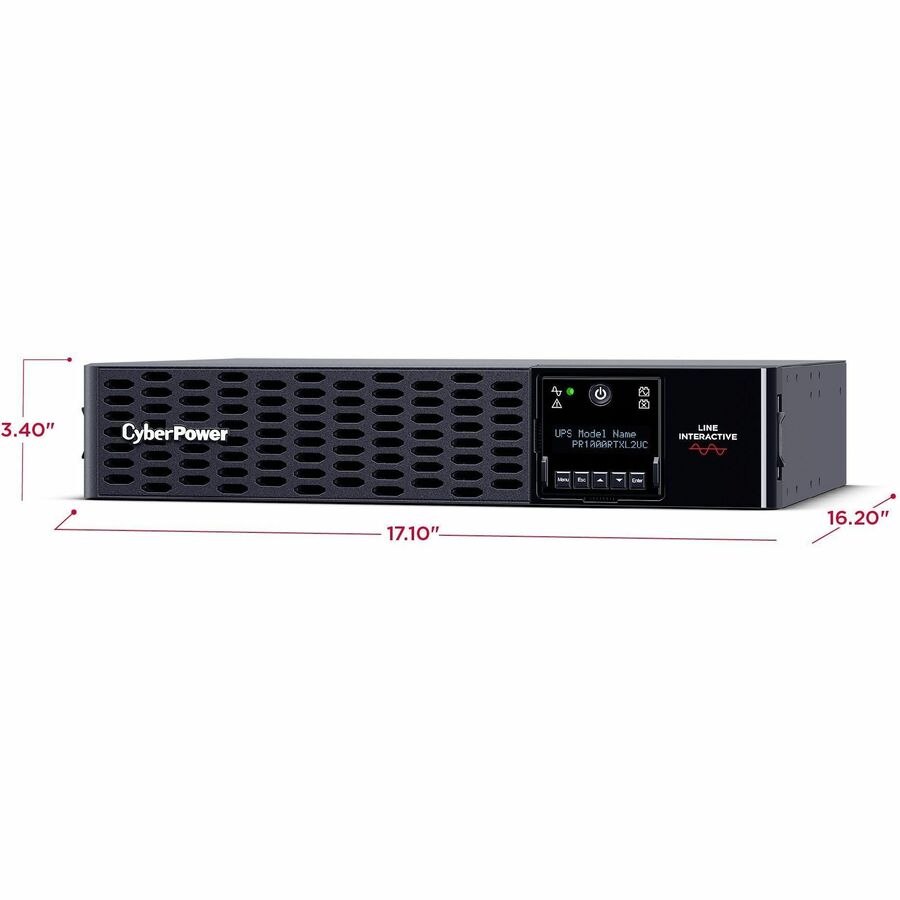 CyberPower PR1000RTXL2UC New Smart App Sinewave UPS Systems - 1000VA/1000W 120 VAC NEMA 5-