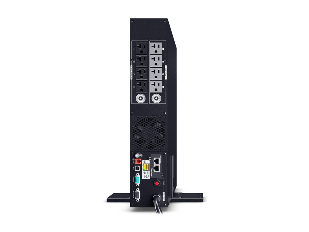 CyberPower Smart App Sinewave PR2200RT2UCN - UPS (rack-mountable / external) - AC 100-120 V - 2200 Watt - 2200 VA - 9 Ah - serial,
