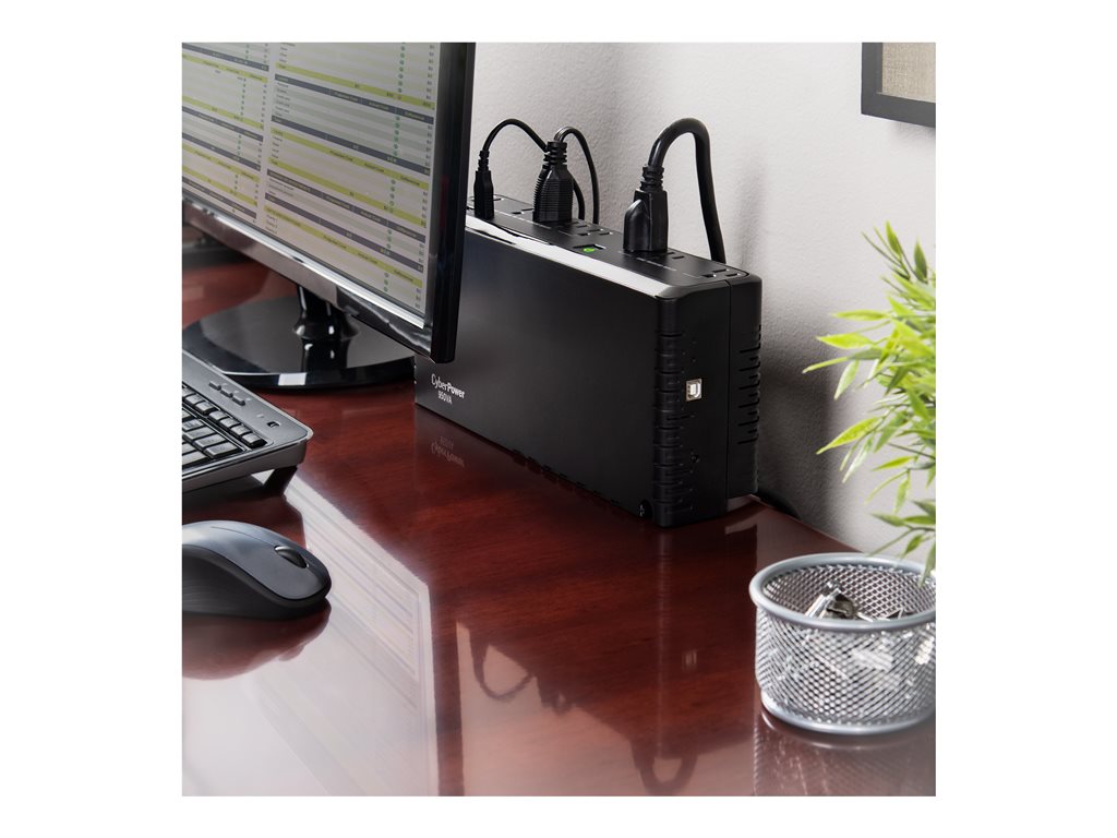 CyberPower Standby Series SL950U - UPS - AC 120 V - 510 Watt - 950 VA - 6.5 Ah - USB - output connectors: 8 - black