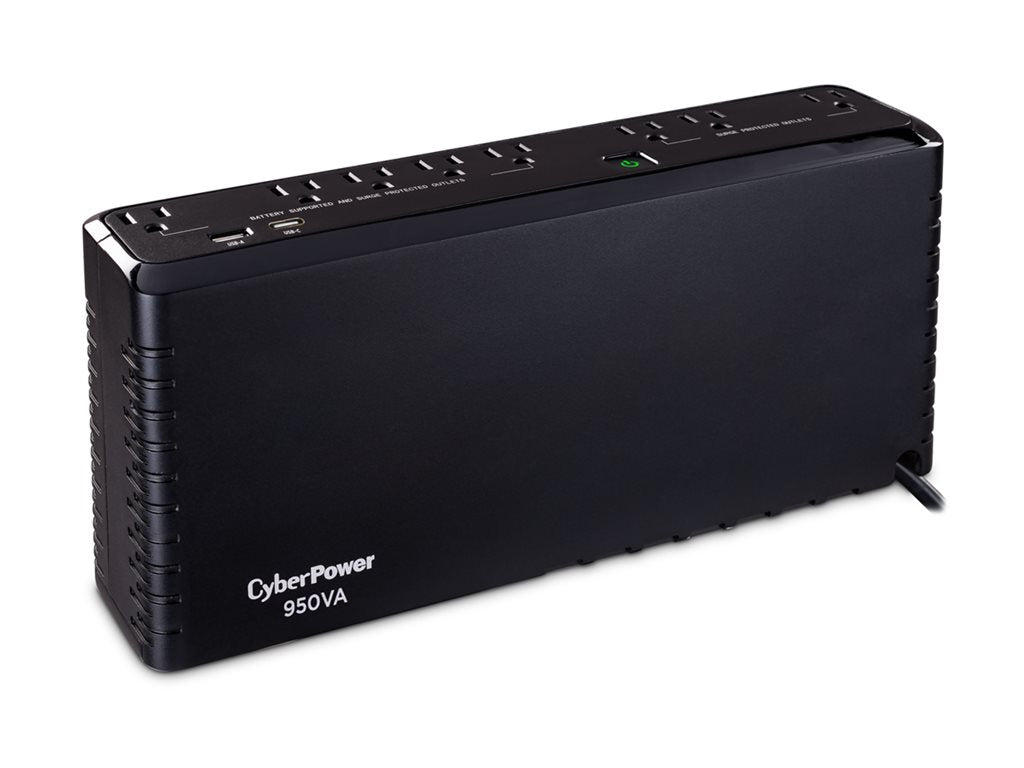 CyberPower Standby Series SL950U - UPS - AC 120 V - 510 Watt - 950 VA - 6.5 Ah - USB - output connectors: 8 - black