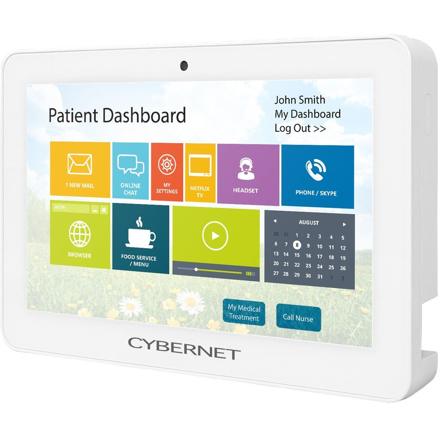 Cybernet CyberMed M M12 All-in-One Computer - Intel Celeron J1900 - 8 GB - 128 GB SSD - 11.6 Full HD Touchscreen - Desktop - White" CYBERMED-M12