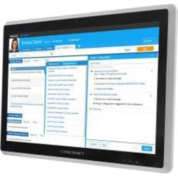 Cybernet CyberMed NB NB24 All-in-One Computer - Intel Core i5 6th Gen i5-6200U - 8 GB - 128 GB SSD - 23.6 Full HD Touchscreen - Desktop - White" CYBERMED-NB24