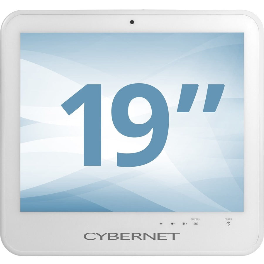 Cybernet CyberMed S S19 All-in-One Computer - Intel Core i5 6th Gen i5-6200U - 8 GB - 128 GB SSD - 19 SXGA Touchscreen - Desktop - White" CYBERMED-S19
