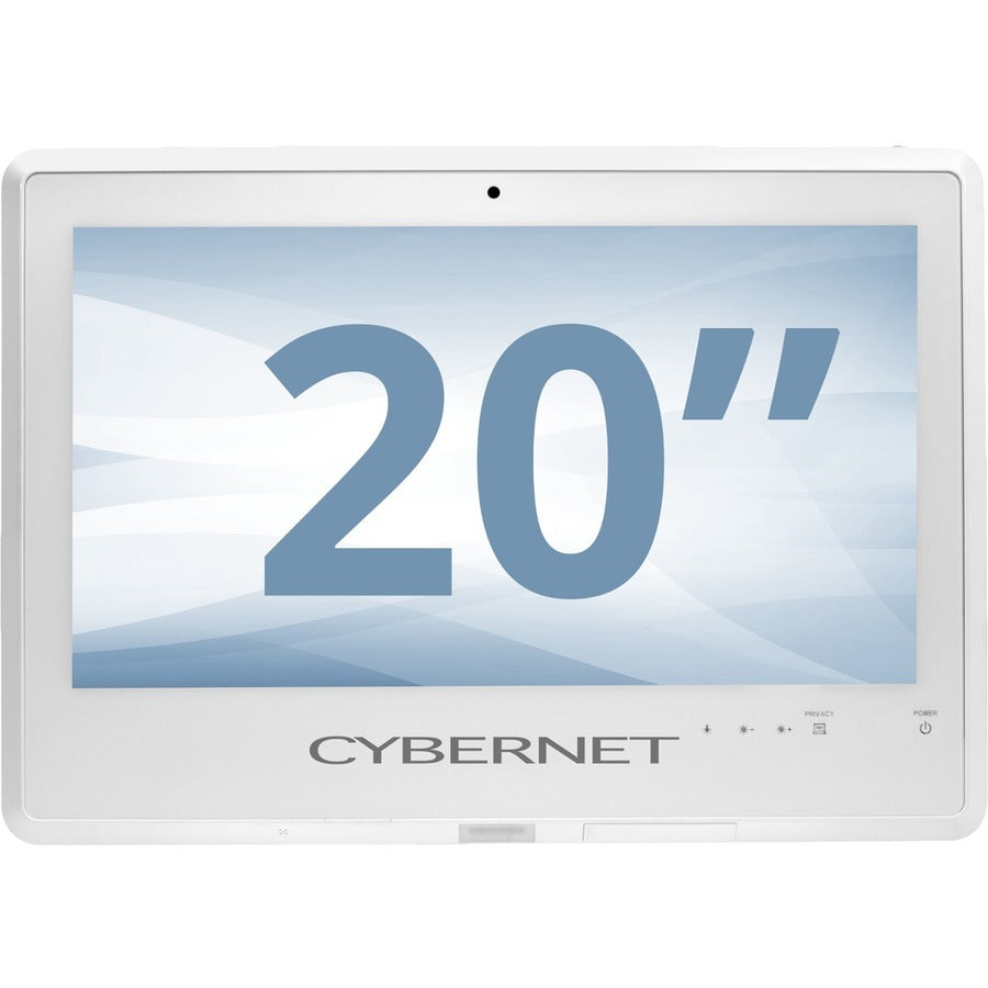 Cybernet CyberMed S S20 All-in-One Computer - Intel Core i5 6th Gen i5-6200U - 8 GB - 128 GB SSD - 19.5 HD+ Touchscreen - Desktop - White" CYBERMED-S20