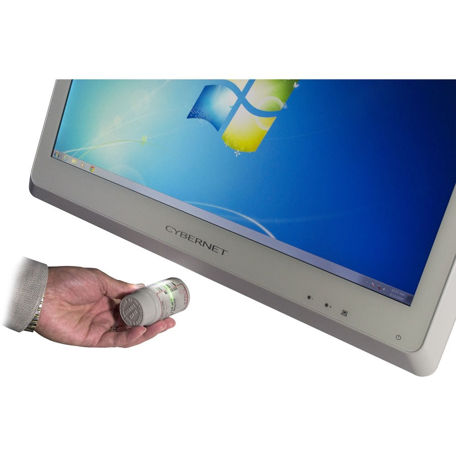 Cybernet CyberMed S S22 All-in-One Computer - Intel Core i5 6th Gen i5-6200U - 8 GB - 128 GB SSD - 21.5 Full HD Touchscreen - Desktop - White" CYBERMED-S22