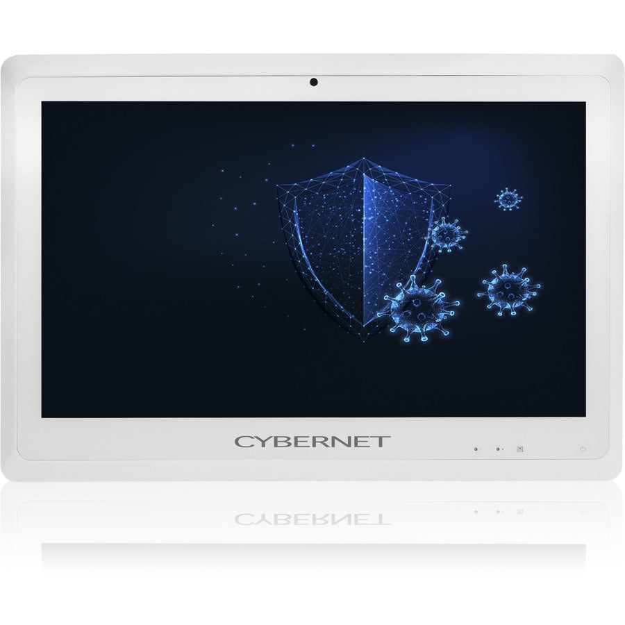 Cybernet CyberMed S S24 All-in-One Computer - Intel Core i5 6th Gen i5-6200U - 8 GB - 128 GB SSD - 23.6 Full HD Touchscreen - Desktop - White" CYBERMED-S24
