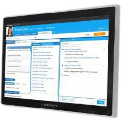 Cybernet CyberMed S S24 All-in-One Computer - Intel Core i5 6th Gen i5-6200U - 8 GB - 128 GB SSD - 23.6 Full HD Touchscreen - Desktop - White" CYBERMED-S24