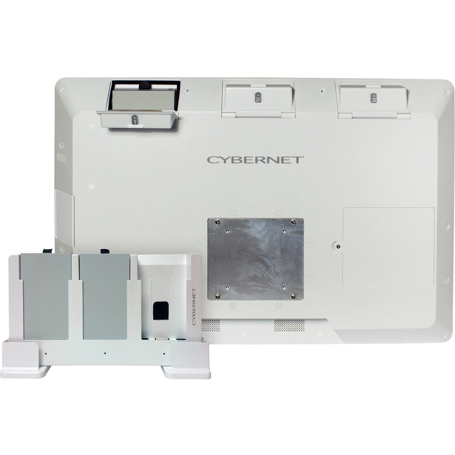 Cybernet CyberMed S S24K All-in-One Computer - Intel Core i5 6th Gen i5-6200U - 8 GB - 128 GB SSD - 23.6 4K UHD Touchscreen - Desktop - White" CYBERMED-S24K
