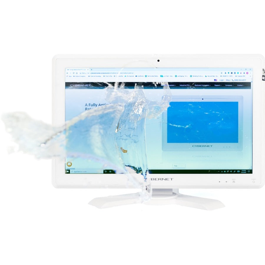 Cybernet CyberMed NB NB24K All-in-One Computer - Intel Core i5 6th Gen i5-6200U - 8 GB - 128 GB SSD - 23.6 4K UHD Touchscreen - Desktop - White" CYBERMED-NB24K