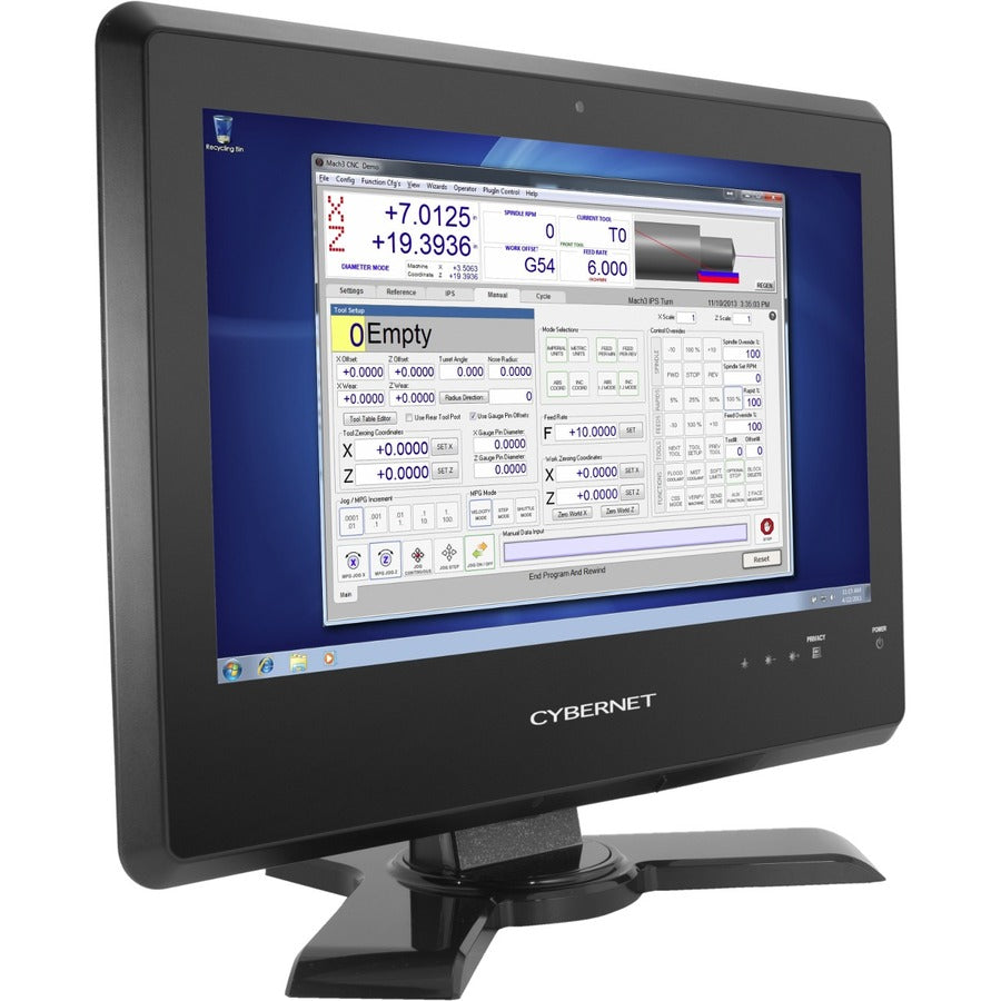 Cybernet IPC S20T 20" Fanless Industrial PC IPC-S20T