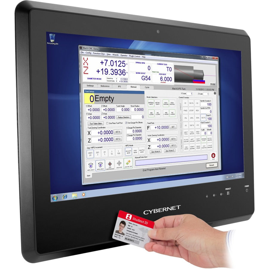 Cybernet IPC S20T 20" Fanless Industrial PC IPC-S20T