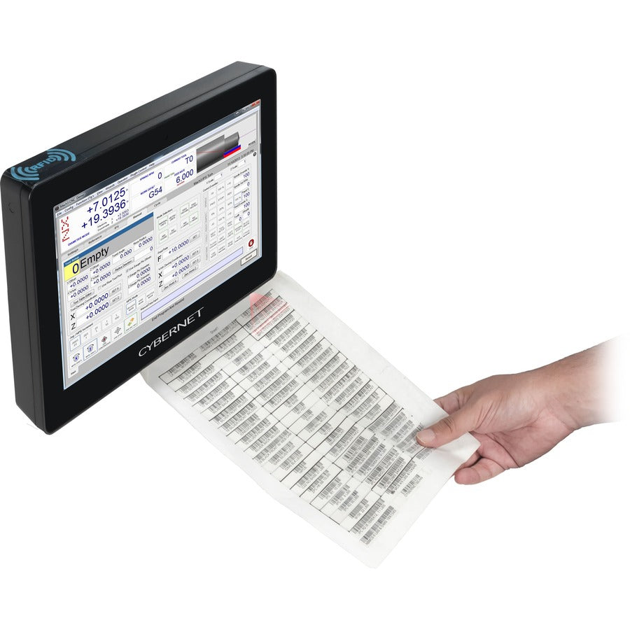 Cybernet Ione M12 All-In-One Computer - Intel Celeron J1900 Quad-Core (4 Core) 2.42 Ghz - 8 Gb Ram Ddr3L Sdram - 128 Gb Ssd - 11.6" Full Hd 1920 X 1080 Touchscreen Display - Desktop - Black