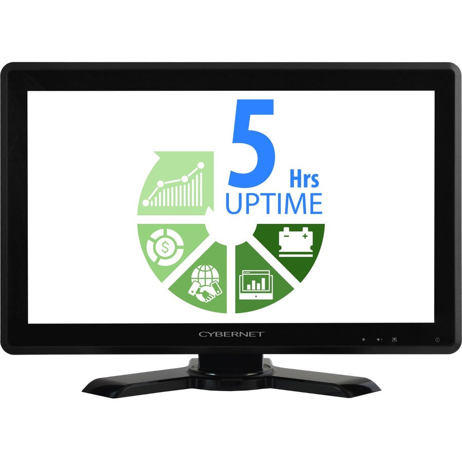 Cybernet S IPC-S22T All-in-One Computer - Intel Core i5 6th Gen i5-6200U - 8 GB - 128 GB SSD - 21.5 Full HD Touchscreen - Desktop - Black"