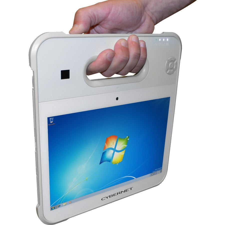 Cybernet The CyberMed-Rx is a 10.1-inch Rugged Medical Grade Tablet in a fully disinfectable casing and touch glass that mitigates the spread of germs and harmful microbes.