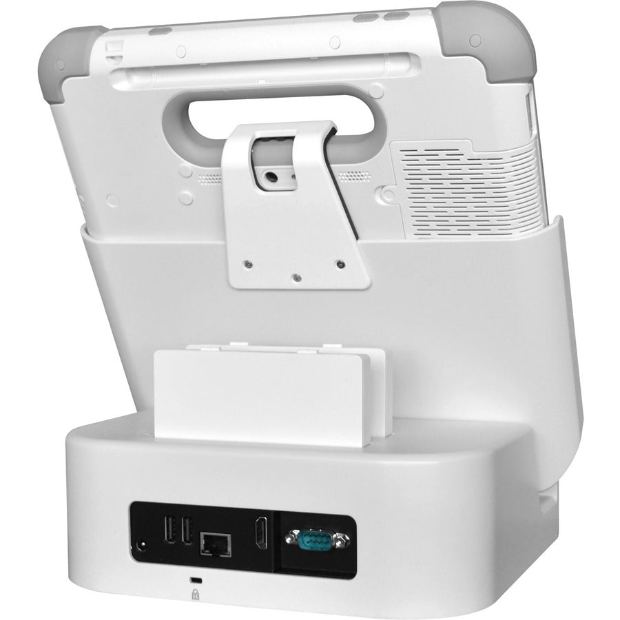 Cybernet The CyberMed-Rx is a 10.1-inch Rugged Medical Grade Tablet in a fully disinfectable casing and touch glass that mitigates the spread of germs and harmful microbes.
