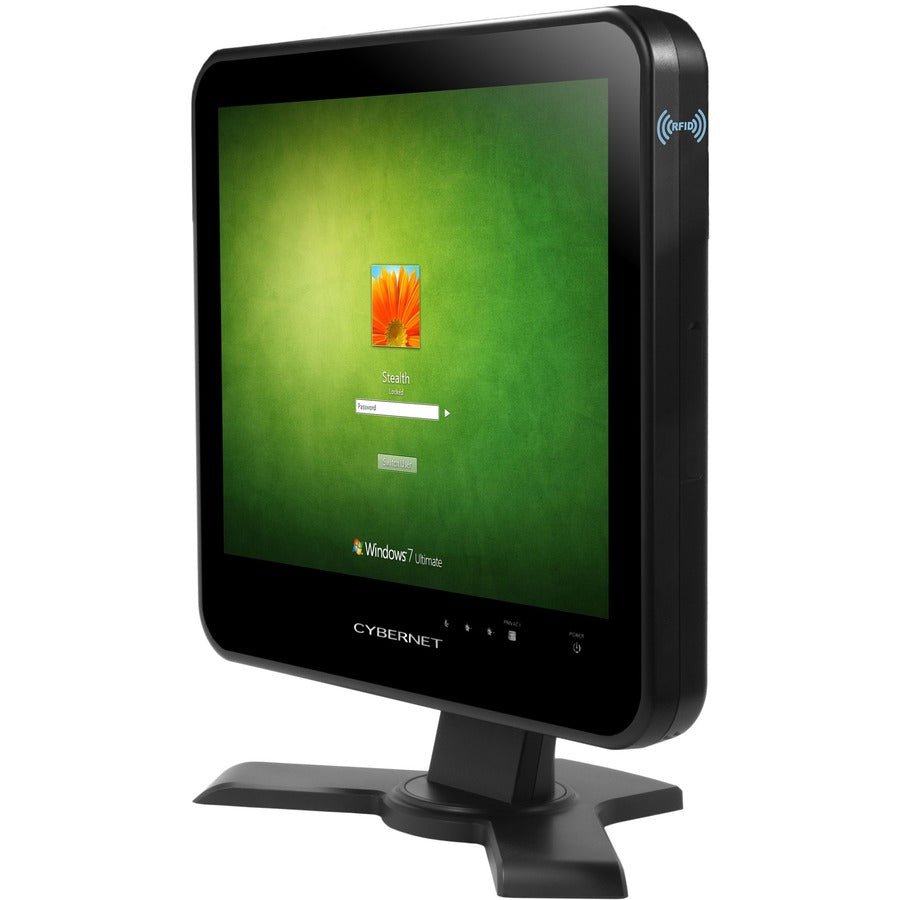 Cybernet iOne S S19 All-in-One Computer - Intel Core i5 6th Gen i5-6200U - 8 GB - 128 GB SSD - 19 SXGA Touchscreen - Desktop - Black" IONE-S19