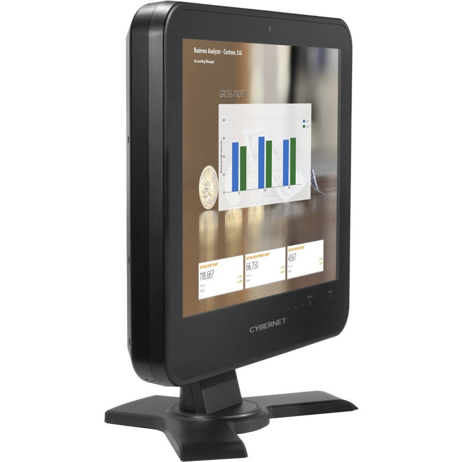 Cybernet iOne S S19 All-in-One Computer - Intel Core i5 6th Gen i5-6200U - 8 GB - 128 GB SSD - 19 SXGA Touchscreen - Desktop - Black" IONE-S19