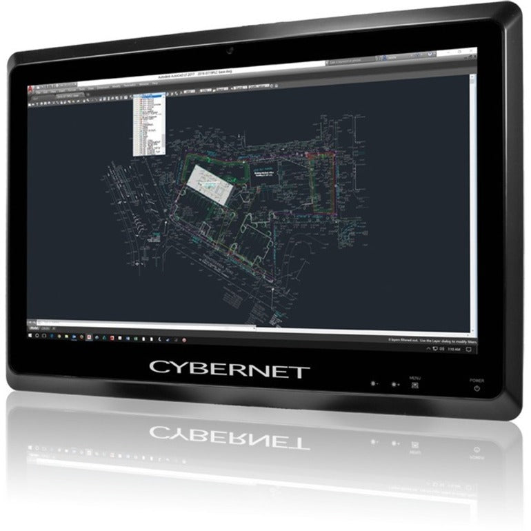 Cybernet iOne S S24 All-in-One Computer - Intel Core i5 6th Gen i5-6200U - 8 GB - 128 GB SSD - 23.6 Full HD Touchscreen - Desktop - Black" IONE-S24