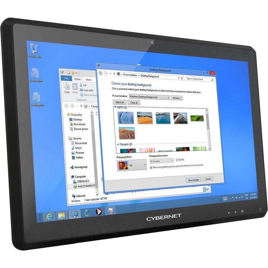 Cybernet iOne S S24 All-in-One Computer - Intel Core i5 6th Gen i5-6200U - 8 GB - 128 GB SSD - 23.6 Full HD Touchscreen - Desktop - Black" IONE-S24