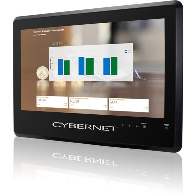 Cybernet iOne S S24 All-in-One Computer - Intel Core i5 6th Gen i5-6200U - 8 GB - 128 GB SSD - 23.6 Full HD Touchscreen - Desktop - Black" IONE-S24
