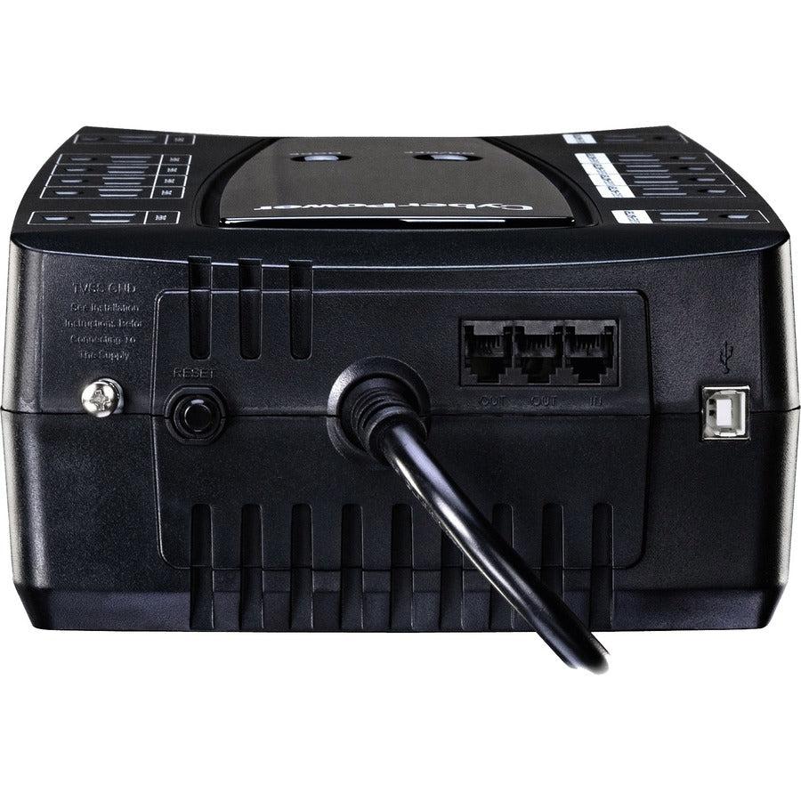 Cyberpower Avrg900Lcd Uninterruptible Power Supply (Ups) Line-Interactive 0.9 Kva 480 W 12 Ac Outlet(S)