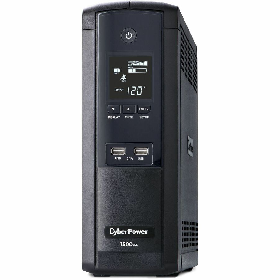Cyberpower Brg1500Avrlcd Uninterruptible Power Supply (Ups) Line-Interactive 1.5 Kva 900 W 12 Ac Outlet(S)