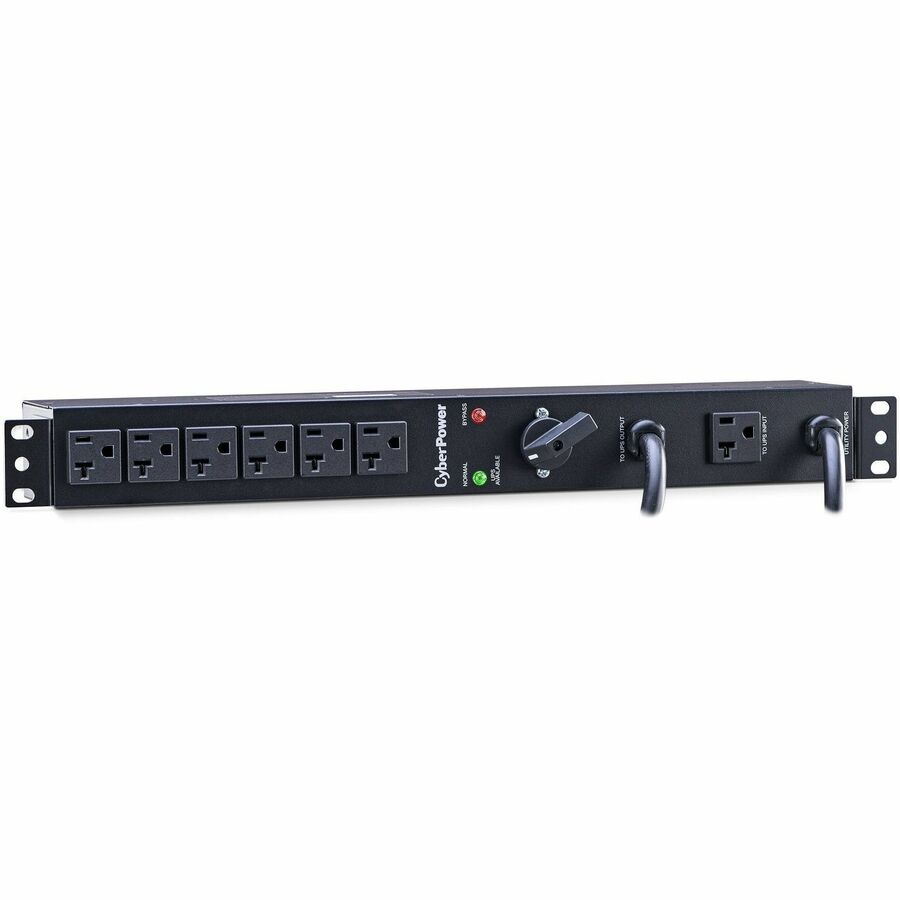Cyberpower Mbp20A6 Power Distribution Unit (Pdu) 6 Ac Outlet(S) 1U Black