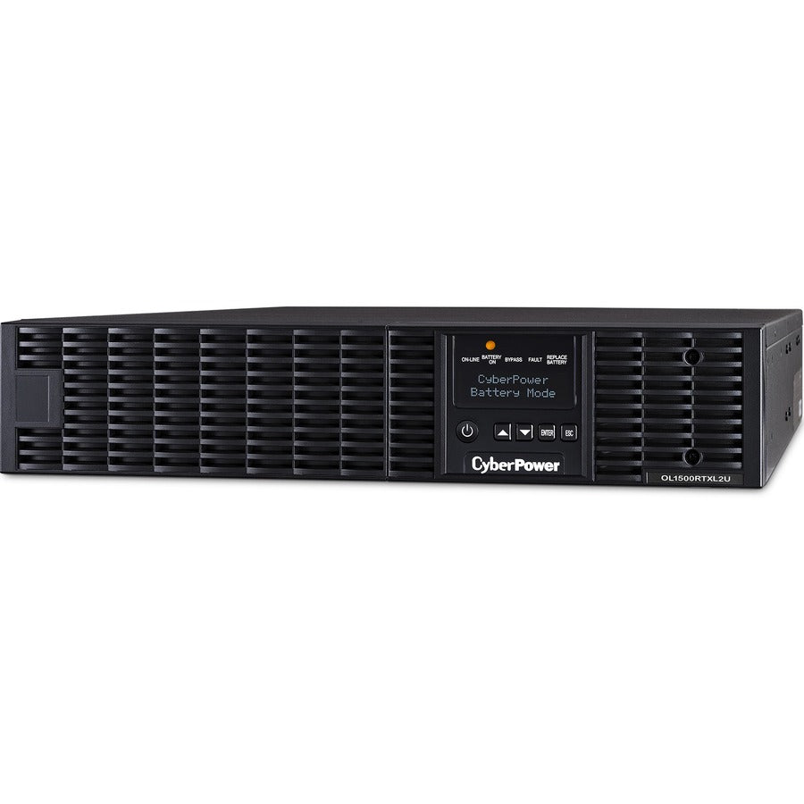 Cyberpower Ol1500Rtxl2U Uninterruptible Power Supply (Ups) Double-Conversion (Online) 1.5 Kva 1350 W 8 Ac Outlet(S)