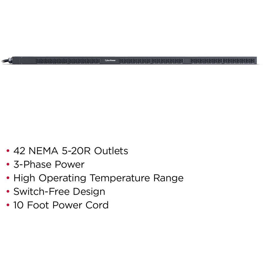 CyberPower PDU13101 42-Outlets PDU