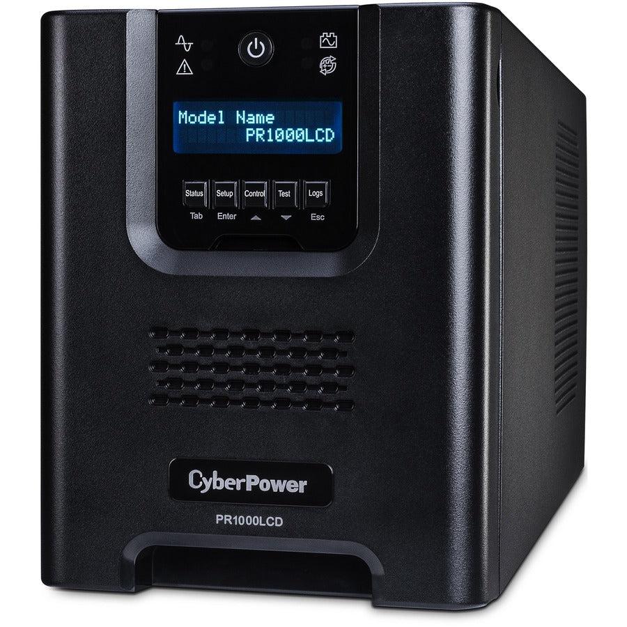 Cyberpower Pr1000Lcd Uninterruptible Power Supply (Ups) 1 Kva 700 W 8 Ac Outlet(S)