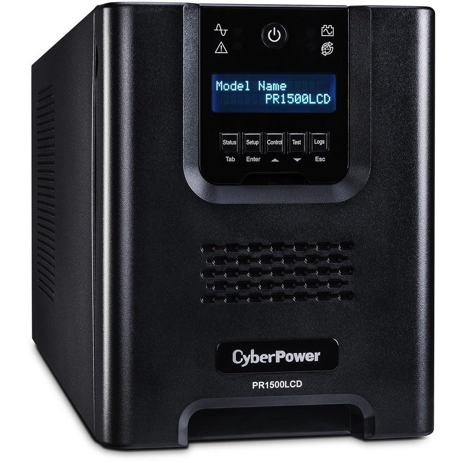 Cyberpower Pr1500Lcdn Uninterruptible Power Supply (Ups) Line-Interactive 1.5 Kva 1050 W 8 Ac Outlet(S)