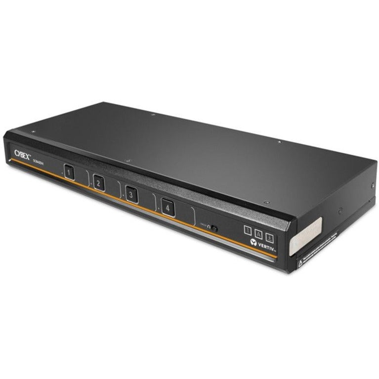 Cybex SC840DVI Secure Desktop KVM Switch - NIAP Certified DVI-D Single Head | TecISoft SC840DVI-400