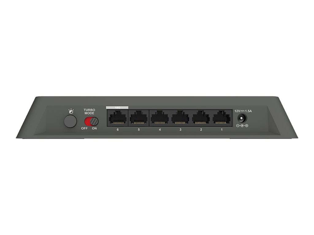 D-Link DMS 106XT - Switch - smart - 5 x 100/1000/2.5G + 1 x 100/1000/2.5G/5G/10G (uplink) - desktop DMS-106XT